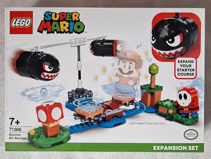 Lego Super Mario 71366 Uitbreidingsset: Boomer Bill-spervuur, Kinderen en Baby's, Speelgoed | Duplo en Lego, Nieuw, Lego, Complete set