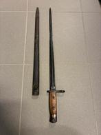 Belgische bajonet model 1916, Verzamelen, Ophalen of Verzenden, Landmacht, Mes of Dolk