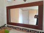 Spiegel hardhout Jatoba, Huis en Inrichting, Woonaccessoires | Spiegels, Ophalen, Zo goed als nieuw, 100 tot 125 cm, Minder dan 100 cm