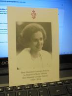K.Fabiola bidprentje, Verzamelen, Koningshuis en Royalty, Ophalen of Verzenden, Zo goed als nieuw, Kaart, Foto of Prent