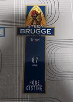 Steenbrugge Tripel tap reclame, Verzamelen, Biermerken, Ophalen of Verzenden