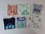 Pakket van 5 zomert-shirts & 1 hemdje jongen maat 80, Enfants & Bébés, Vêtements de bébé | Taille 80, Enlèvement ou Envoi, Utilisé