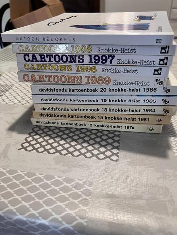 Pakket Davidsfonds Kartoenboek, Knokke Heist 11 stuks beschikbaar voor biedingen