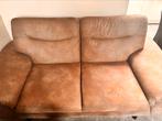 Zetel Stan 2-zit - stof - bruin, Ophalen, Klassiek, 150 tot 200 cm, Tweepersoons