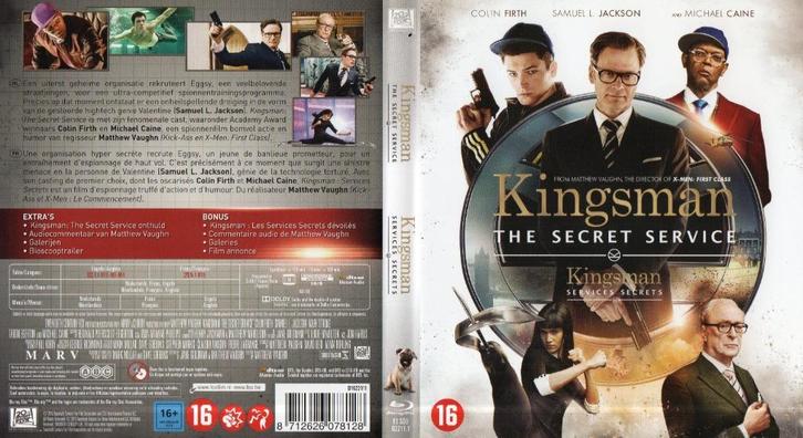 kingsman  the secret service (blu-ray) nieuw, Cd's en Dvd's, Blu-ray, Zo goed als nieuw, Actie, Ophalen of Verzenden