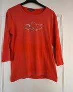 T shirt 3/4 mouw cassis maat 42, Ophalen of Verzenden, Zo goed als nieuw, Maat 42/44 (L)