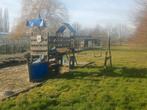 Wickybootspeeltuig met glijbaan ,2 schommels en een hangbrug, Kinderen en Baby's, Speelgoed | Buiten | Speeltoestellen, Ophalen