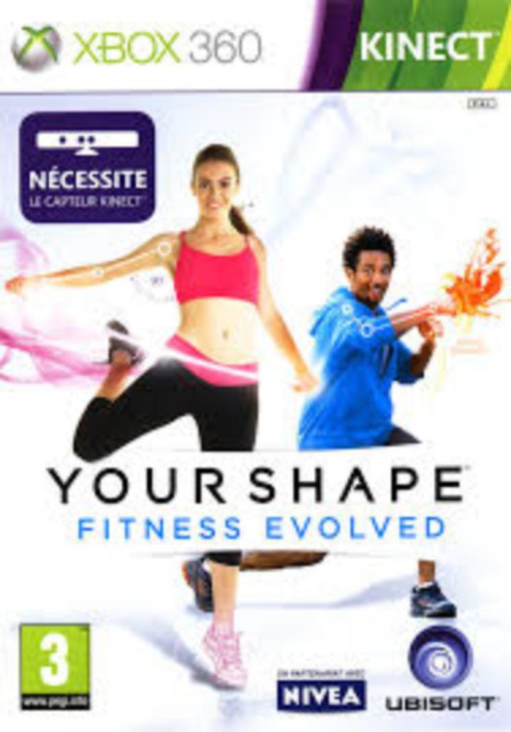 Your Shape Fitness Evolved (Xbox 360), Games en Spelcomputers, Games | Xbox 360, Zo goed als nieuw, Sport, 3 spelers of meer, Vanaf 3 jaar