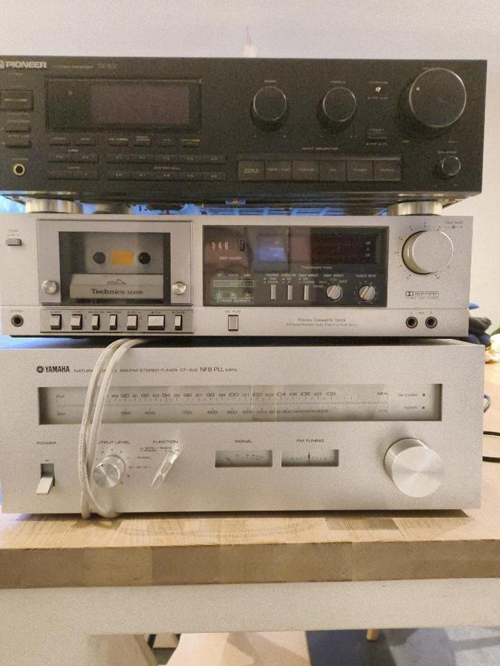 Hifi toestellen, TV, Hi-fi & Vidéo, Chaîne Hi-fi, Utilisé, Deck cassettes ou Lecteur-enregistreur de cassettes, Tuner ou Radio