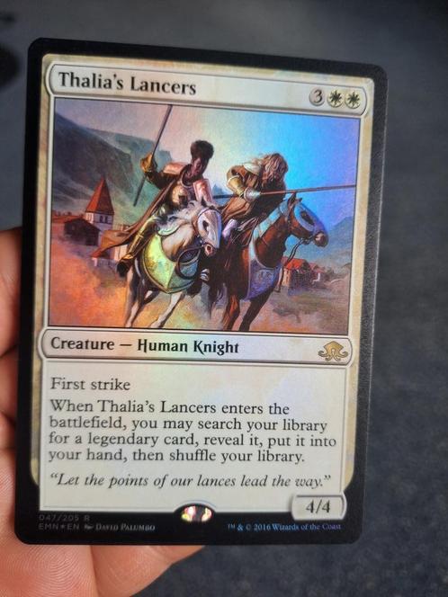 Thalia's lancers  foil 2016 NM/MINT Engels, Hobby en Vrije tijd, Verzamelkaartspellen | Magic the Gathering, Nieuw, Losse kaart