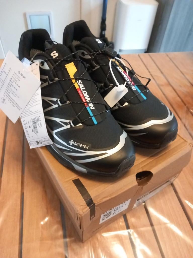 Salomon XT-6 GTX – maat 43 1/3 – nieuw met doos – Gore-Tex, Vêtements | Hommes, Chaussures, Neuf, Baskets, Noir, Enlèvement ou Envoi