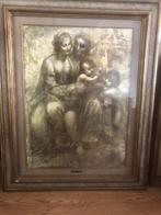 Reproductie van L. da Vinci's "Maria met kind en Sint-Anna", Antiek en Kunst, Ophalen
