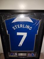 Ingelijst gesigneerd Chelsea shirt van Sterling met COA, Sport en Fitness, Voetbal, Ophalen of Verzenden, Nieuw, Shirt