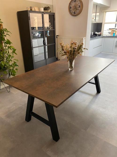Perfecta Alegro design tafel, Huis en Inrichting, Tafels | Eettafels, Gebruikt, 50 tot 100 cm, 150 tot 200 cm, Rechthoekig, Ophalen