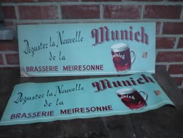 Billboard + reclameposter - Brouwerij Meiresonne - 1952 beschikbaar voor biedingen