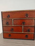 Antiek hout juwelen kast, Ophalen of Verzenden