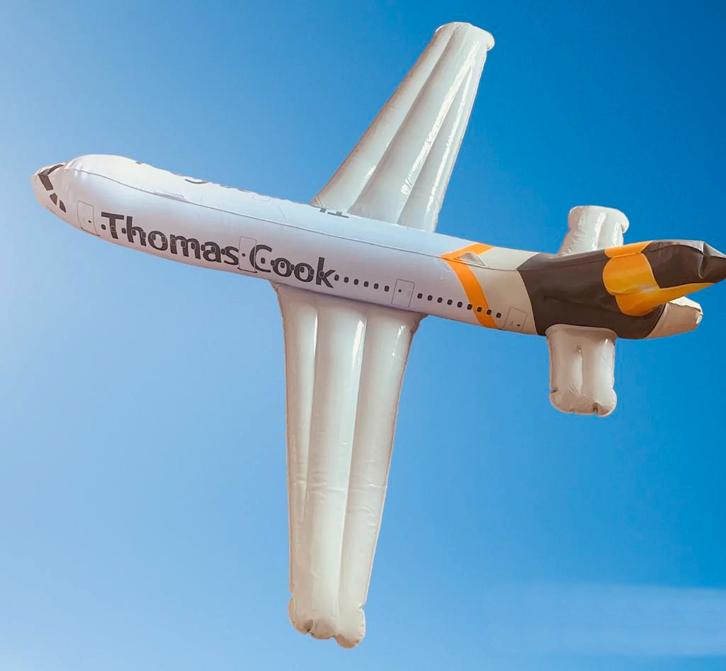 Thomas Cook Airlines Inflatable Plane Airbus A330-200 Sabena, Verzamelen, Luchtvaart en Vliegtuigspotten, Nieuw, Schaalmodel, Ophalen of Verzenden
