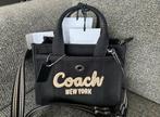 Coach cargo tote bag zwart/taupé klein model new met tags👜, Enlèvement, Noir