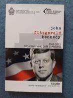 San Marino 5 euro 2013 Kennedy - Proof Zilver 925, Postzegels en Munten, Ophalen of Verzenden, San Marino, 5 euro, Zilver