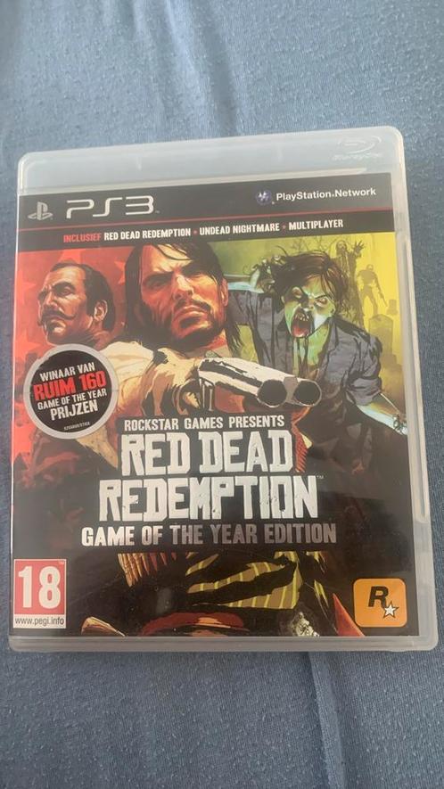 Red Dead Redemption - Game Of The Year Edition, Games en Spelcomputers, Games | Sony PlayStation 3, Zo goed als nieuw, Avontuur en Actie