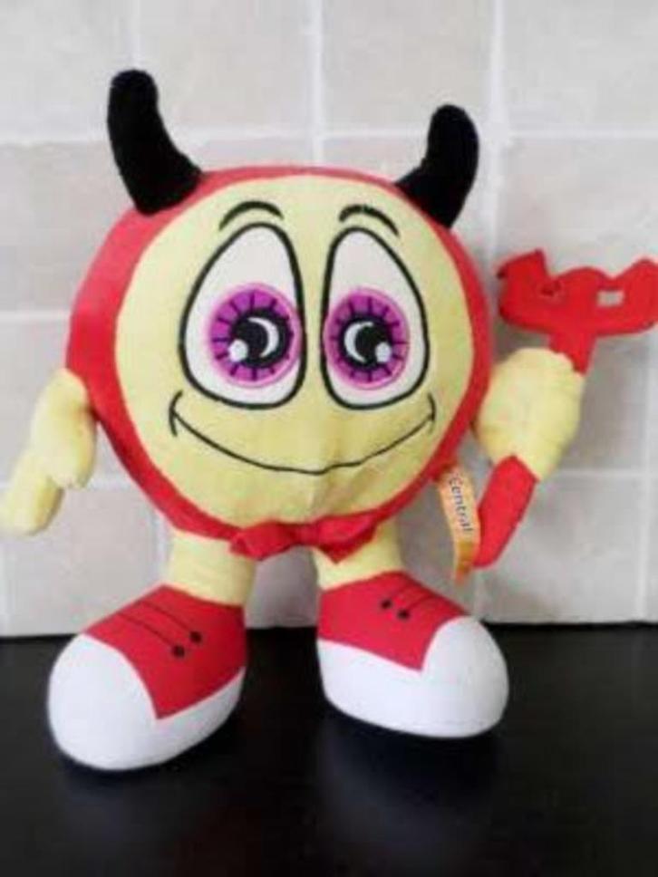 Knuffel Rode Duivel, Kinderen en Baby's, Speelgoed | Knuffels en Pluche, Zo goed als nieuw, Ophalen of Verzenden