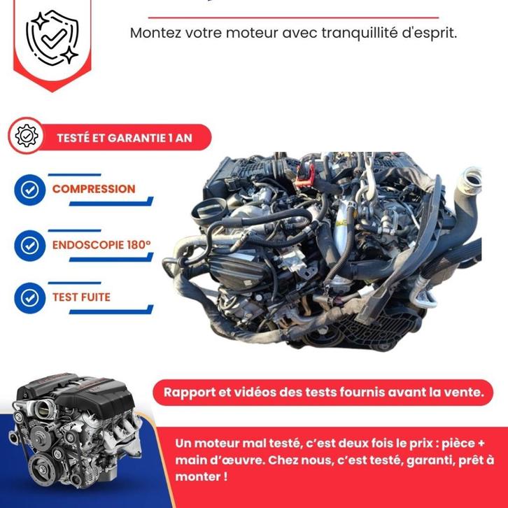 Complete motor Mercedes klasse e 350 e350, Auto-onderdelen, Motor en Toebehoren, Mercedes-Benz, Nieuw, Ophalen of Verzenden