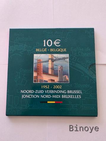10 euro argent Belgique 2002 (8), Enlèvement ou Envoi, Belgique, Argent