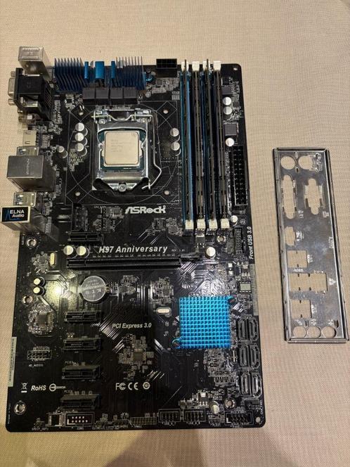 4790k / H97 mobo / 16gb ram, Computers en Software, Moederborden, Gebruikt, Intel, DDR3, Ophalen