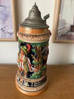 Bierpul Large 2L met tinnen deksel Germany, Antiek en Kunst, Ophalen of Verzenden