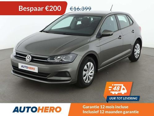 Volkswagen Polo 1.0 TSI Comfortline (bj 2019, automaat), Auto's, Volkswagen, Te koop, Polo, ABS, Airbags, Bluetooth, Boordcomputer