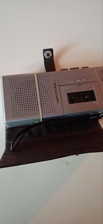Realistic microcassette recorder, Enlèvement, Comme neuf