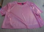 A -Crop top SHEIN rose pailleté taille XS (neuf)., Vêtements | Femmes, T-shirts, Neuf, Manches courtes, Enlèvement ou Envoi, Rose