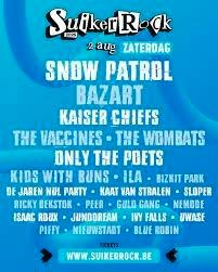 2 tickets zaterdag suikerrock beschikbaar voor biedingen