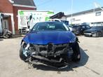 Renault Megane Gt line Ongevalwagen  !!!!, Auto's, Renault, Automaat, Zwart, Blauw, Leder en Stof