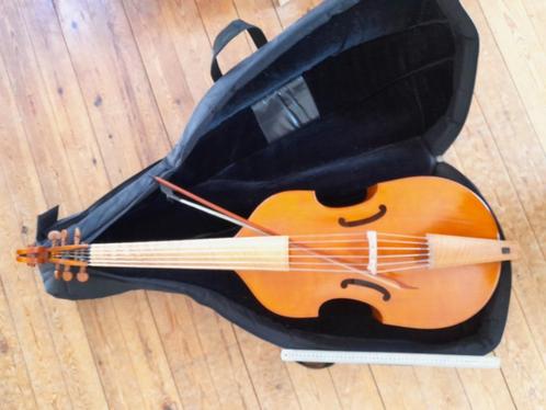 Basse Viola da gamba / Bass viol Richard Meares, Musique & Instruments, Instruments à cordes frottées | Autre, Comme neuf, Enlèvement