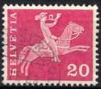 Suisse 1960-1963 - Yvert 646 - Série en cours (OB), Timbres & Monnaies, Timbres | Europe | Suisse, Envoi, Affranchi