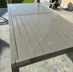 Tuintafel uitschuifbaar tot 3m - grijs, Tuin en Terras, Tuintafels, Ophalen, Gebruikt, Rechthoekig, Metaal