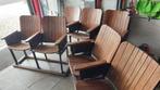 vintage cinema stoelen - 7 plaatsen, Ophalen