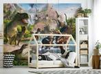 Dinosaurus Posterbehang - Walltastic - 305 x 244 cm, Maison & Meubles, Ameublement | Papier peint, Moins de 10 m², Enlèvement ou Envoi