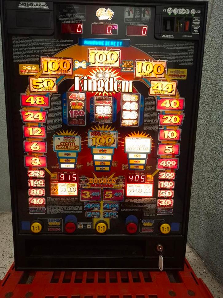 Vintage Bally Wulff kingdom wandgokkasg -Euro-nieuwe module, Verzamelen, Automaten | Gokkasten en Fruitautomaten, Euro, Ophalen