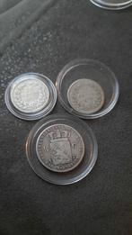 hele oude kwartjes en halve gulden, Timbres & Monnaies, Monnaies | Pays-Bas, Enlèvement ou Envoi