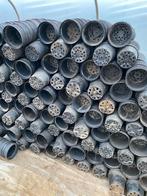 1500 stuks kweekpotten 3 liter zwarte kleur, Jardin & Terrasse, Moins de 25 cm, Rond, Comme neuf, Synthétique