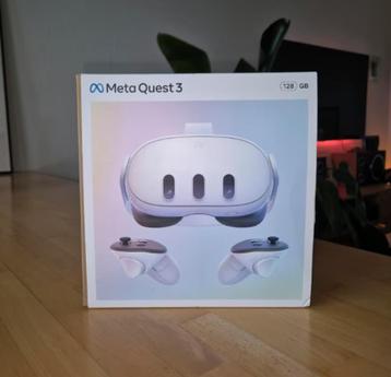 Meta Quest 3 128 GB VR-headset + USB-C 5 Gbps-kabel beschikbaar voor biedingen