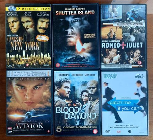 DVD - Leonardo DiCaprio - 6 stuks, Cd's en Dvd's, Dvd's | Actie, Gebruikt, Ophalen of Verzenden