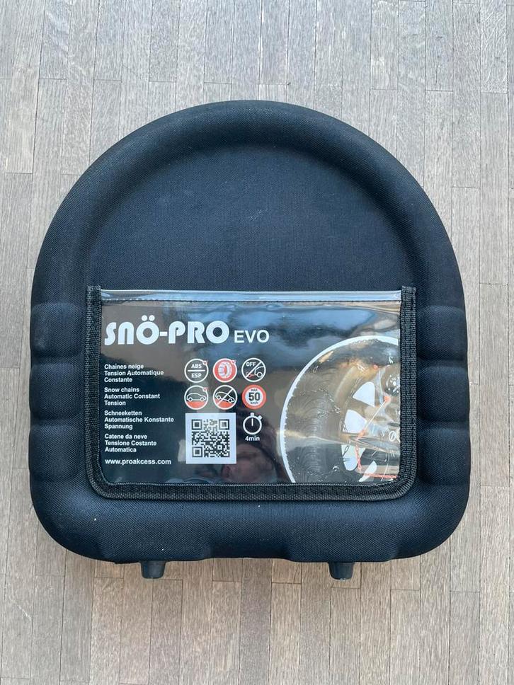 Sno-Pro EVO sneeuwkettingen (9mm) - automatische aanspanning, Auto diversen, Sneeuwkettingen, Zo goed als nieuw, Ophalen of Verzenden