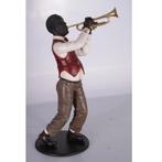 Jazzbeeld 66 cm - jazz muzikant, Verzamelen, Ophalen, Nieuw