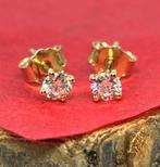 Boucles d’oreilles or rose 18k et 0,40 de diamants naturels, Avec pierre précieuse, Or, Puces ou Clous, Blanc