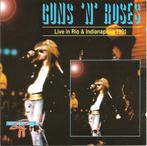 CD GUNS N' ROSES - Live in Rio & Indianapolis 1991, CD & DVD, CD | Hardrock & Metal, Comme neuf, Envoi