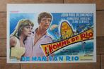 filmaffiche Jean-Paul Belmondo l'homme de Rio filmposter, Collections, Posters & Affiches, Comme neuf, Cinéma et TV, Enlèvement ou Envoi