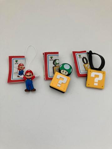 Super Mario gadgets uit Kinder Surprise eieren - set van 3 beschikbaar voor biedingen